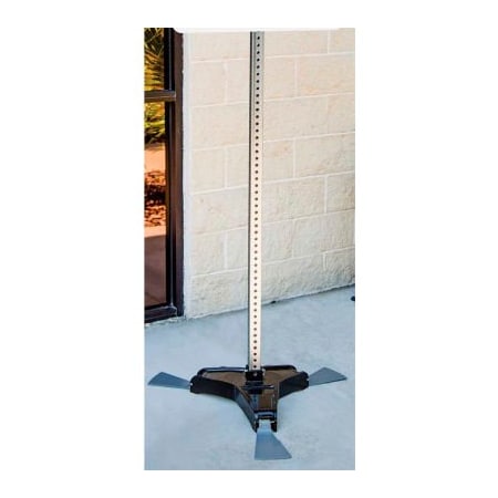 Accuform Accuform HSP820 BLOCKADE Versatile Sign Stand, 6', Steel/Iron HSP820